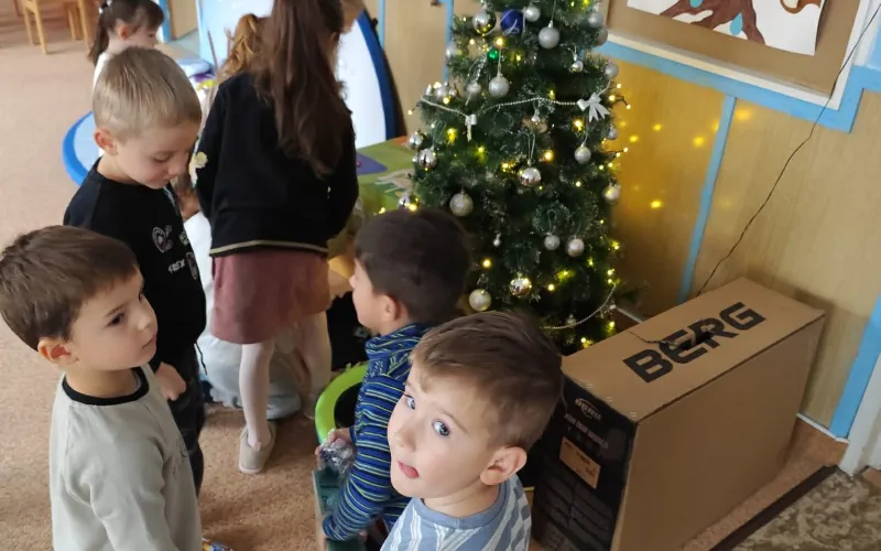 vánoční dárečky u motýlků